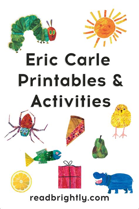 eric carle preschool crafts|eric carle worksheets free.